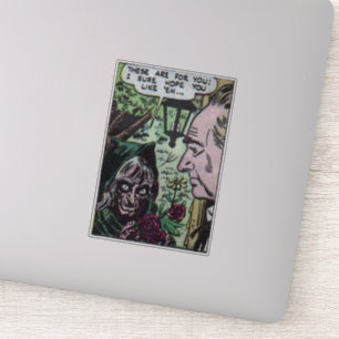 Pegatina Historietas de la época del terror de los años 194