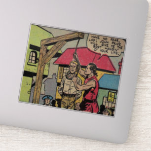 Pegatina Historietas de la época dorada del terror de los a