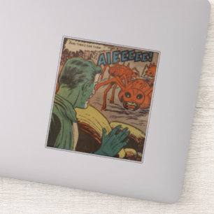 Pegatina Historietas de terror de la era dorada   Historiet