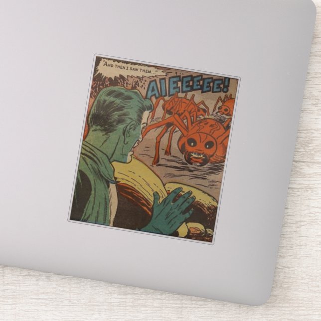 Pegatina Historietas de terror de la era dorada | Historiet (Detalle)