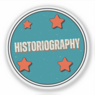 Pegatina Historiografía