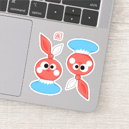 Pegatina 【HiTs】Mascot Character にぽくん Nipo kun Sticker - ①