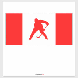 Pegatina Hockey sobre césped de Canadá