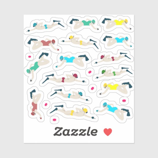 Pegatina Hockey submarino (Hoja)