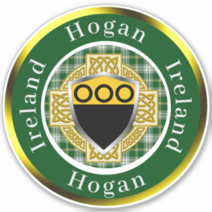 Pegatina Hogan Shield y Celtic Cross Personalizado