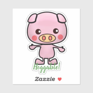 Pegatina Hoggable Piglet