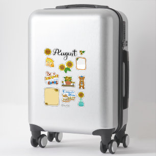 Pegatina Hoja de stickers de agosto - Brillo de finales de 