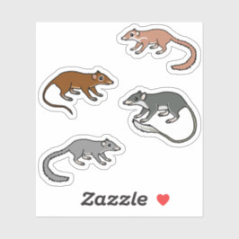 Pegatina Hojas de árbol