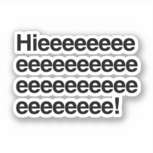 Pegatina ¡Holaaaa!