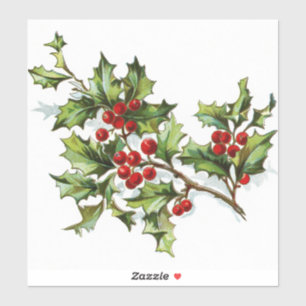 Pegatina HollyBerries 002