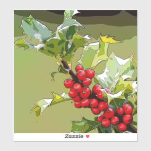 Pegatina HollyBerries 005