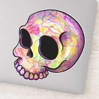 Pegatina Holo skully vinyl