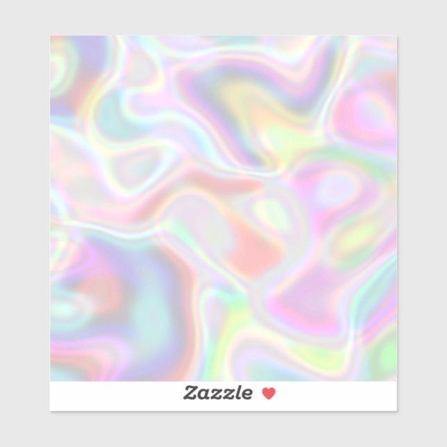 Pegatina Holográfico Pastel Multicolor Pell y Stick Tile (Hoja)