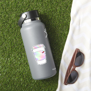 Pegatina Holographic Coffee