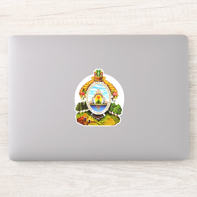 Pegatina Honduras (Ordenador)