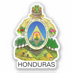 Pegatina Honduras