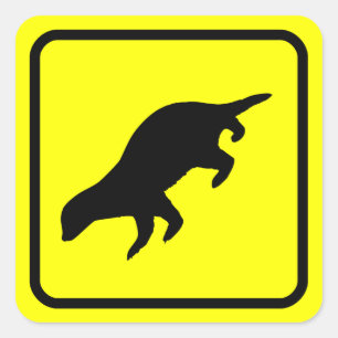 Pegatina Honey Badger XING