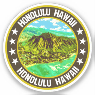 Pegatina Honolulu