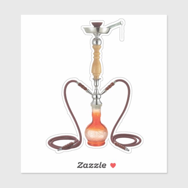 Pegatina Hookah (Hoja)