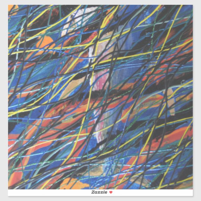 Pegatina Hooky de la escuela #2 (Hoja)