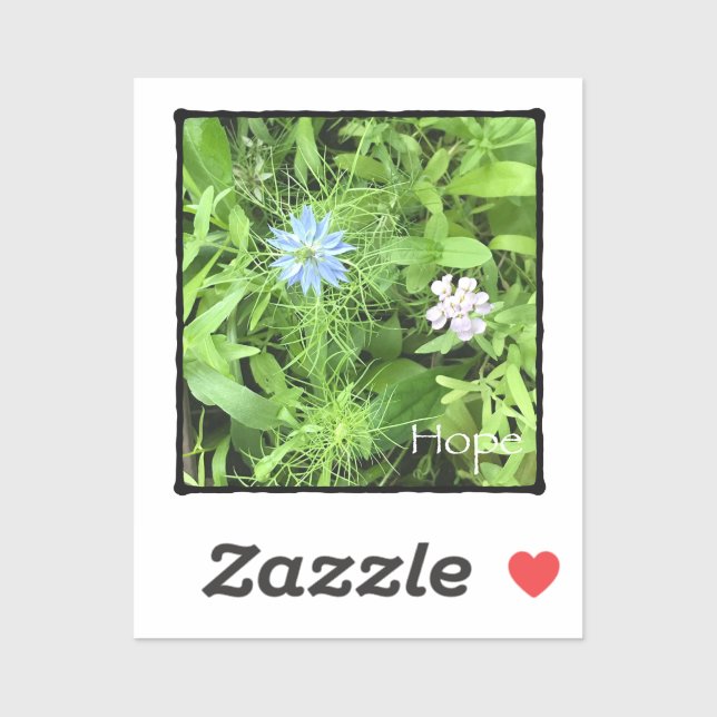 Pegatina Hope Tiny 2 x 2 Vinyl (Hoja)
