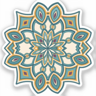 Pegatina Horizonte Turquesa