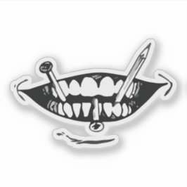 Pegatina Horror anime art