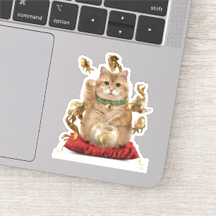 Pegatina Hosico Maneki-neko