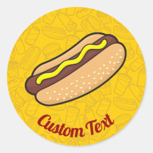 Pegatina Hotdog