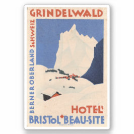 Pegatina Hotel Grindelwald Bristol Beau-Site