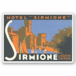Pegatina Hotel Sirmion Lago Di Garda