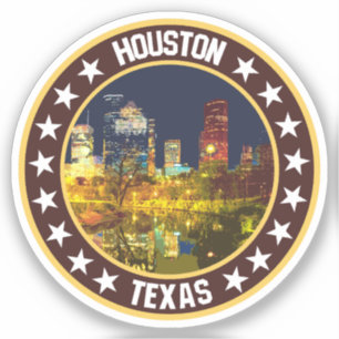 Pegatina Houston