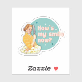 Pegatina How's My Smile Now Sticker
