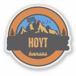 Pegatina Hoyt, Kansas