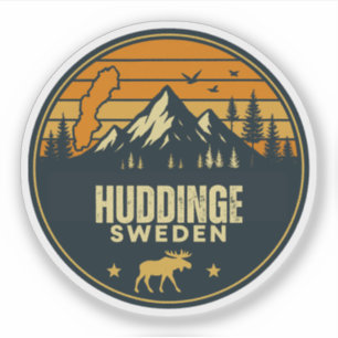 Pegatina Huddinge, Suecia Sverige