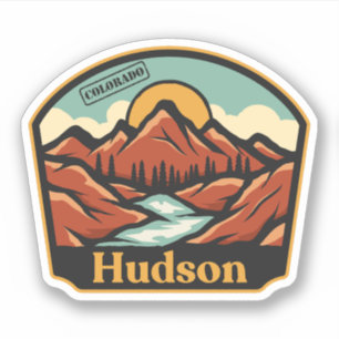 Pegatina Hudson, Colorado Sticker