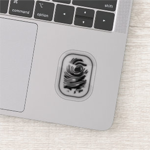 Pegatina Huella digital