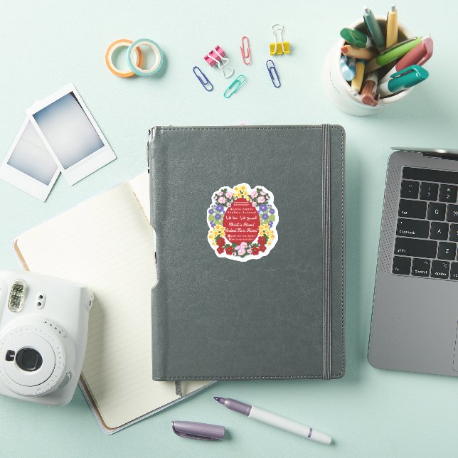Pegatina Huevo rojo "Cristo está en pie" (Funda para iPad)