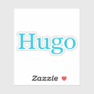 Pegatina Hugo