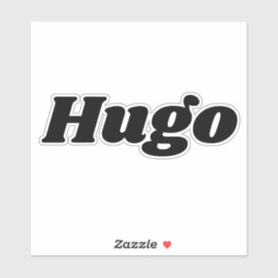 Pegatina Hugo
