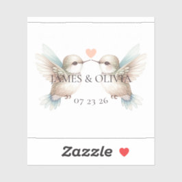 Pegatina Hummingbird moderno