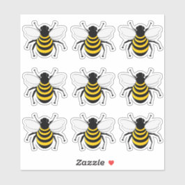 Pegatina Humor BumbleBee