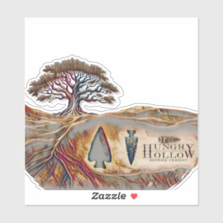 Pegatina Hungry Hollow Brewing Kiss Cut Sticker