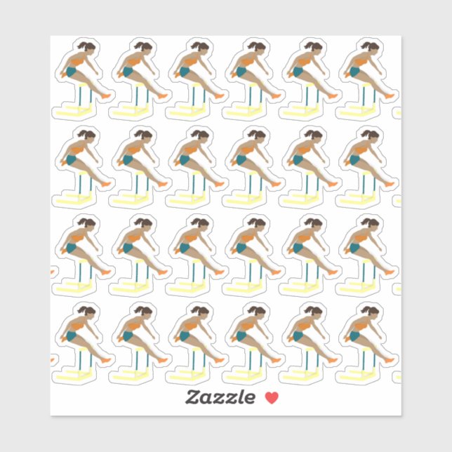 Pegatina Huracanes (Hoja)