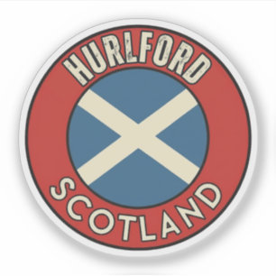 Pegatina Hurlford, Escocia
