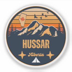 Pegatina Húsar, Alberta