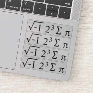 Pegatina i 8 sum pi - Me Ate Some Pie - Funny Math Formula 