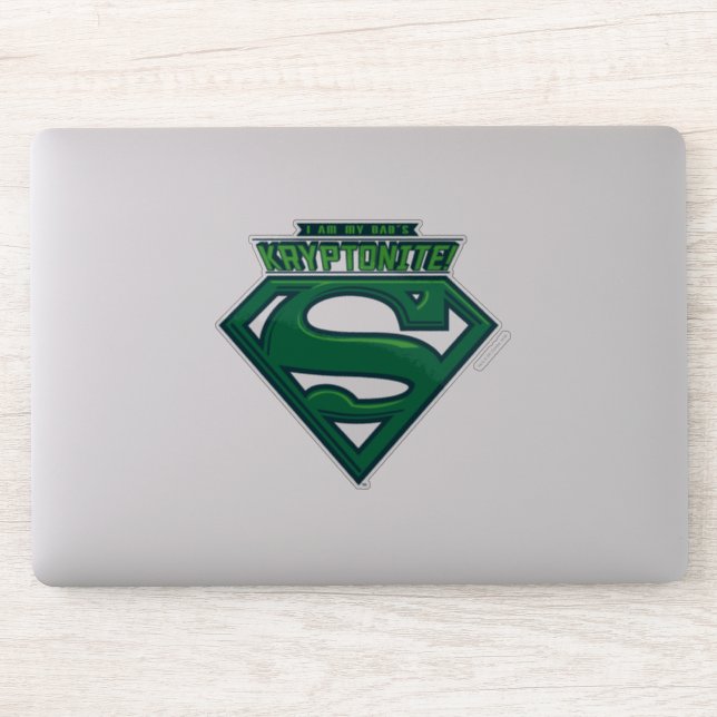 Pegatina I Am My Dad's Kryptonite (Ordenador)
