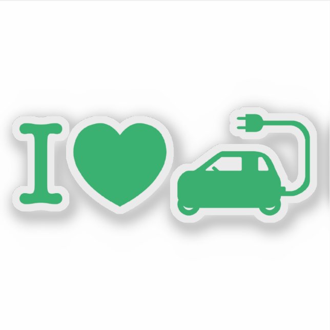 Pegatina I Heart {Love} NEV (Anverso)
