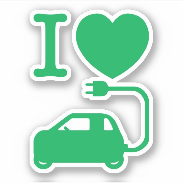 Pegatina I Heart {Love} NEV (Anverso)